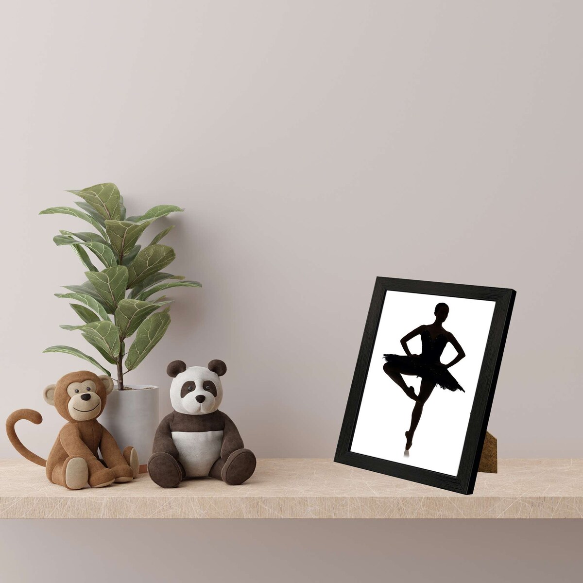 Ramka Na Zdjęcia 13X18 Cm Plakaty Rama Na Nóżce Stojąca Dekoracja Czarna