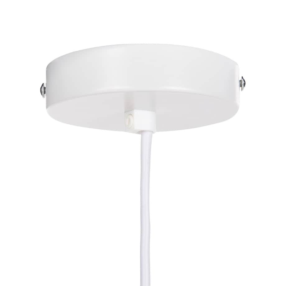 Lampa wisząca lniana beżowa ATOYAC