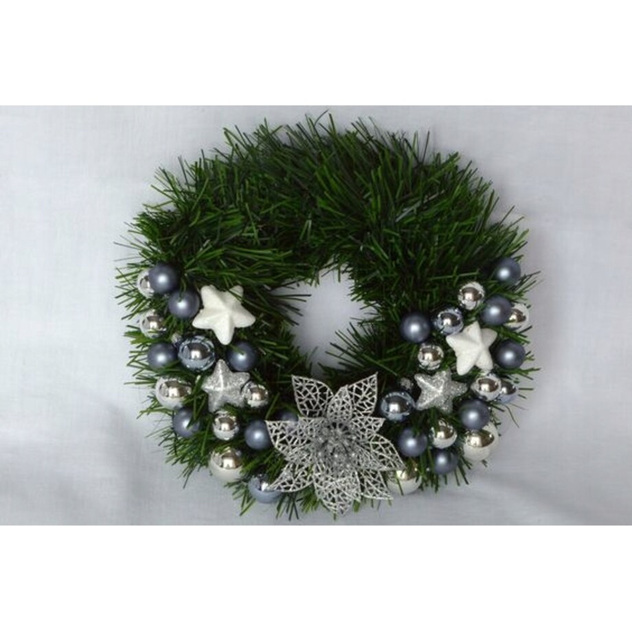 ŚWIĄTECZNY WIANEK SZTUCZNY dekoracja na stół drzwi DUŻY ŁADNY staranny