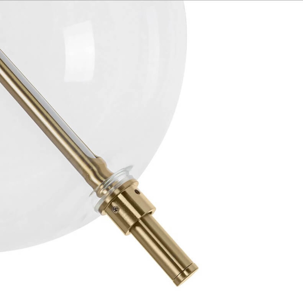 Kulista lampa wisząca Echo MSE1501100166 Moosee LED 3W 3000K szklana złota