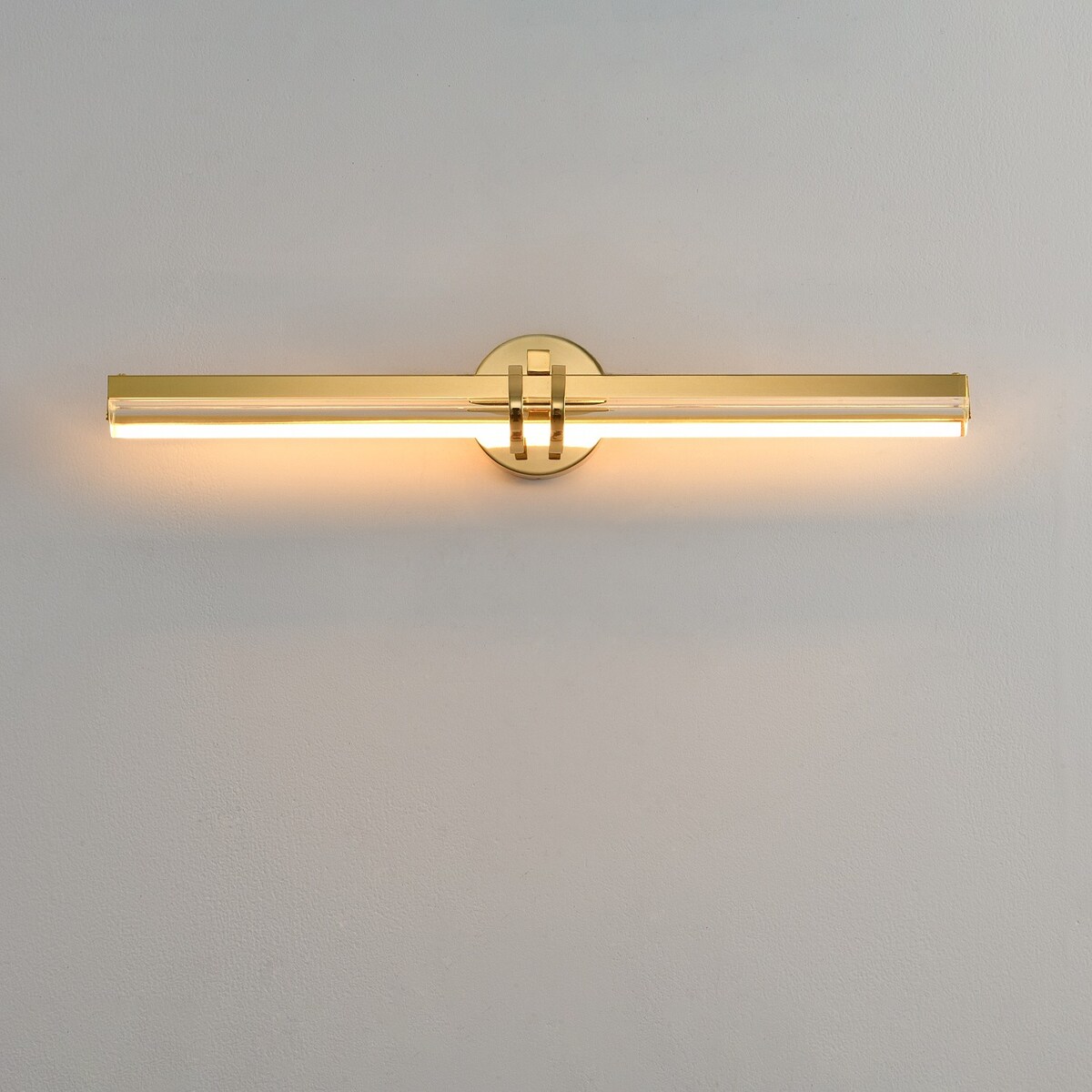 Lampa ścienna kinkiet LOVELY LED złota 58 cm