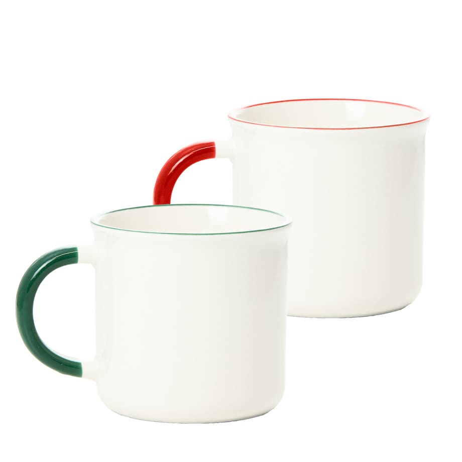 Kubki Świąteczne Zestaw Kubków Świątecznych 4 Szt X 200 Ml