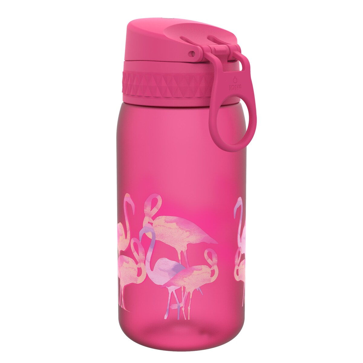 Butelka ION8 BPA Free I8RF350PPFLAM Flamingos