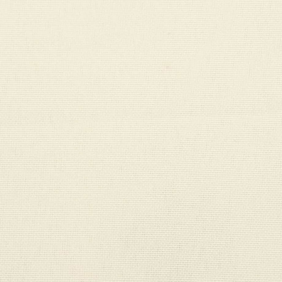 vidaXL Poduszki na ławkę ogrodową, 2 szt., kremowa, tkanina Oxford