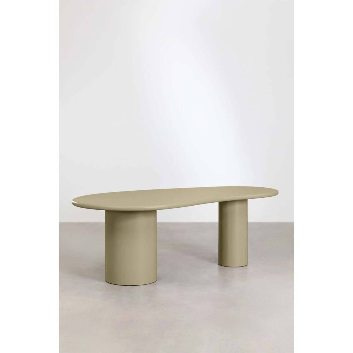 Owalny stół do jadalni szałwiowy 115x220 cm Billie