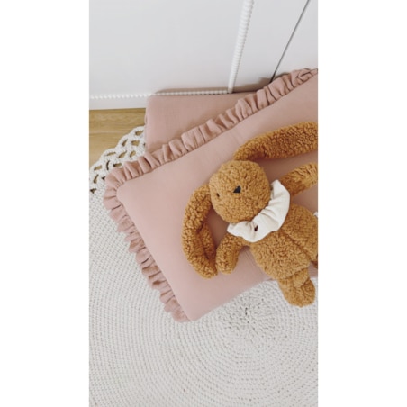 Przytulanka Królik z frotką - Camel