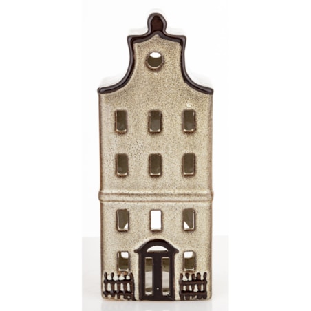 Domek kamienica 20x8x6,5 cm LYS kamionkowy brązowy