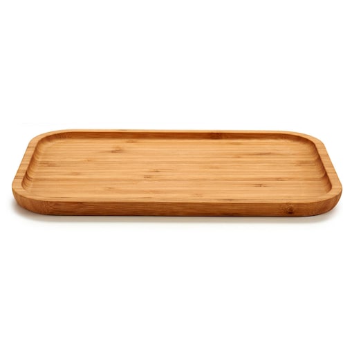 Deska do serwowania przekąsek, prostokątna, bambus