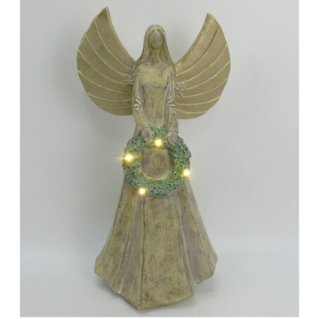 Figurka Anioł LED Santa Lila