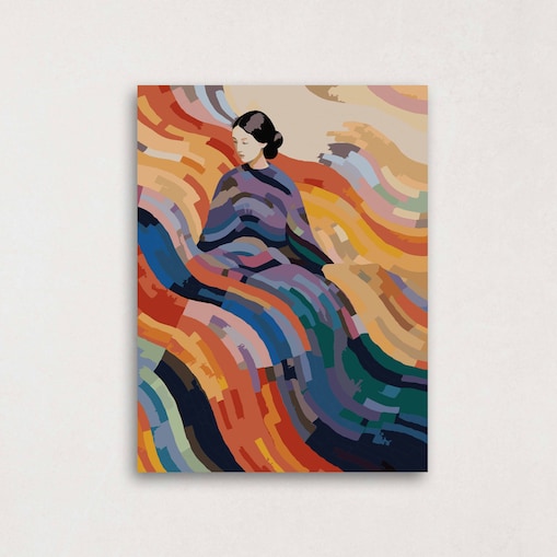 Malowanie po numerach, zestaw DIY – GEJSZA 40x50 cm- Produkt PL