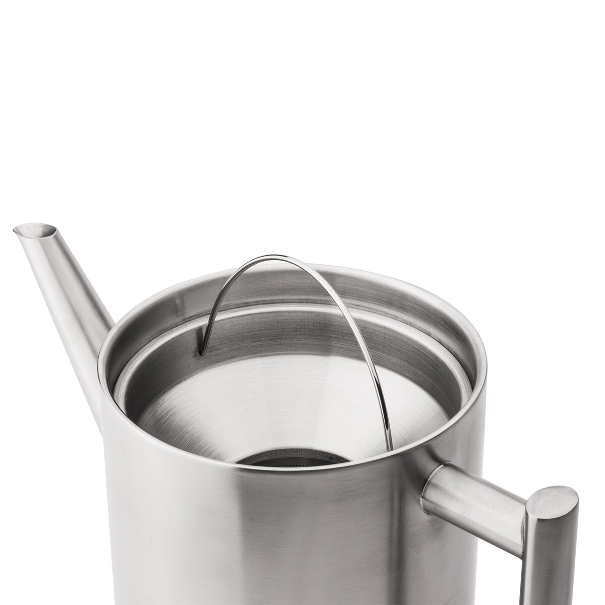 Dzbanek do herbaty Cylindre 1,2 L - stal nierdzewna / Bredemeijer