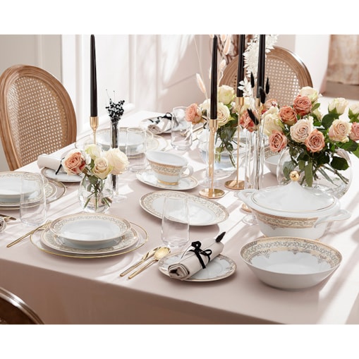 Serwis obiadowy dla 6 osób 25 el. Margaret Arabella G670