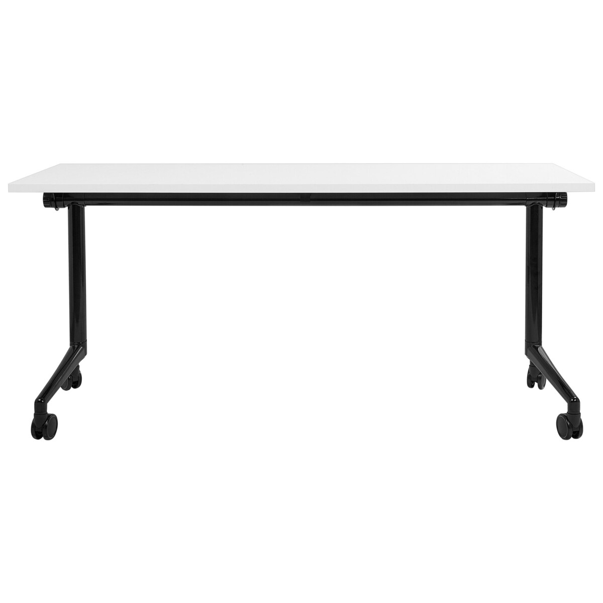 Składane biurko CAVI Biały 160 cm 60 cm Z kółkami