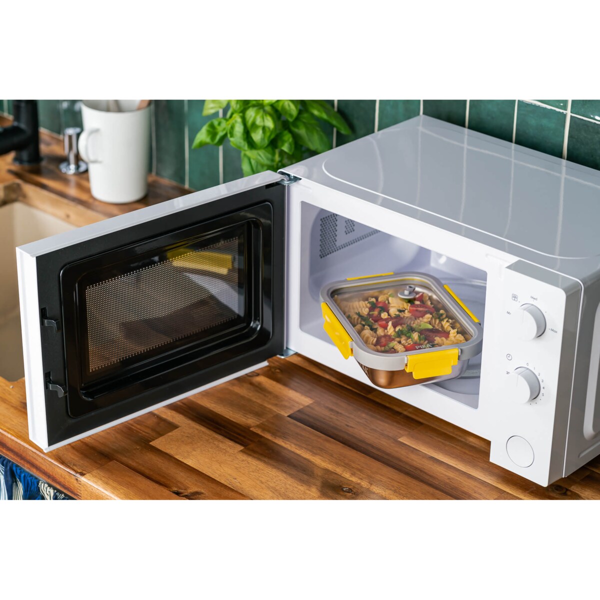 LunchBox PIKA zestaw 7 pojemników inox do piekarnika i mikrofali