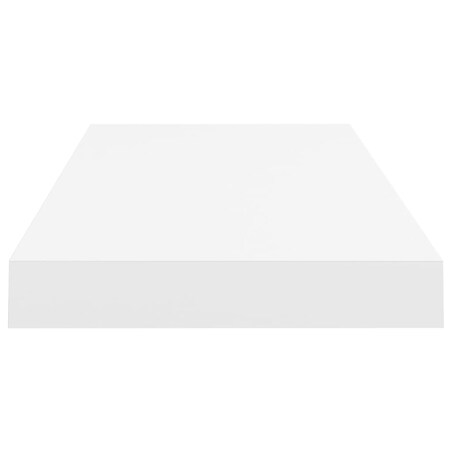 vidaXL Półki ścienne, 2 szt., białe, 60x23,5x3,8 cm, MDF