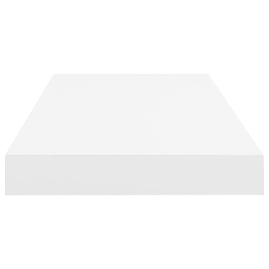 vidaXL Półki ścienne, 2 szt., białe, 60x23,5x3,8 cm, MDF