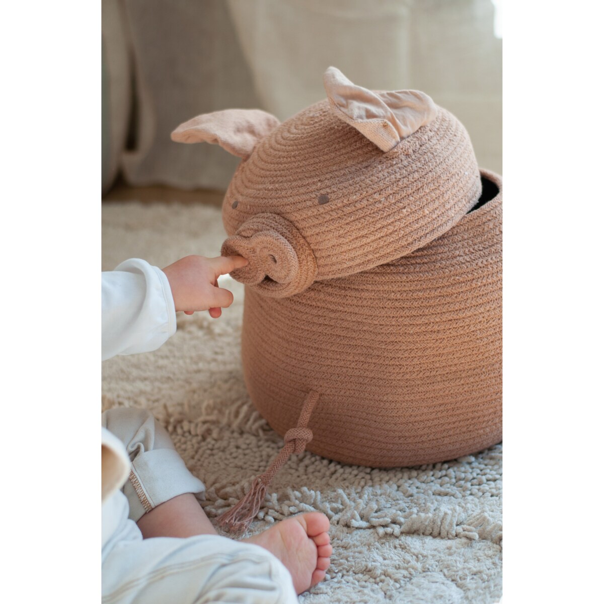 Kosz Świnka Peggy the Pig Lorena Canals