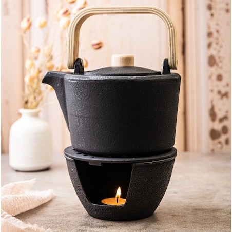 Podgrzewacz żeliwny do zaparzaczy dzbanków KINGHOFF