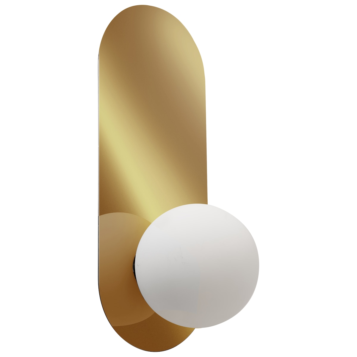 Zestaw 2 lamp ściennych LEISI Złoty