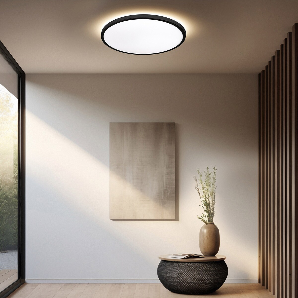 Plafon Light Prestige Pryzma czarny LED CCT 3000K/4000K/6000K (regulowana) 1 szt.
