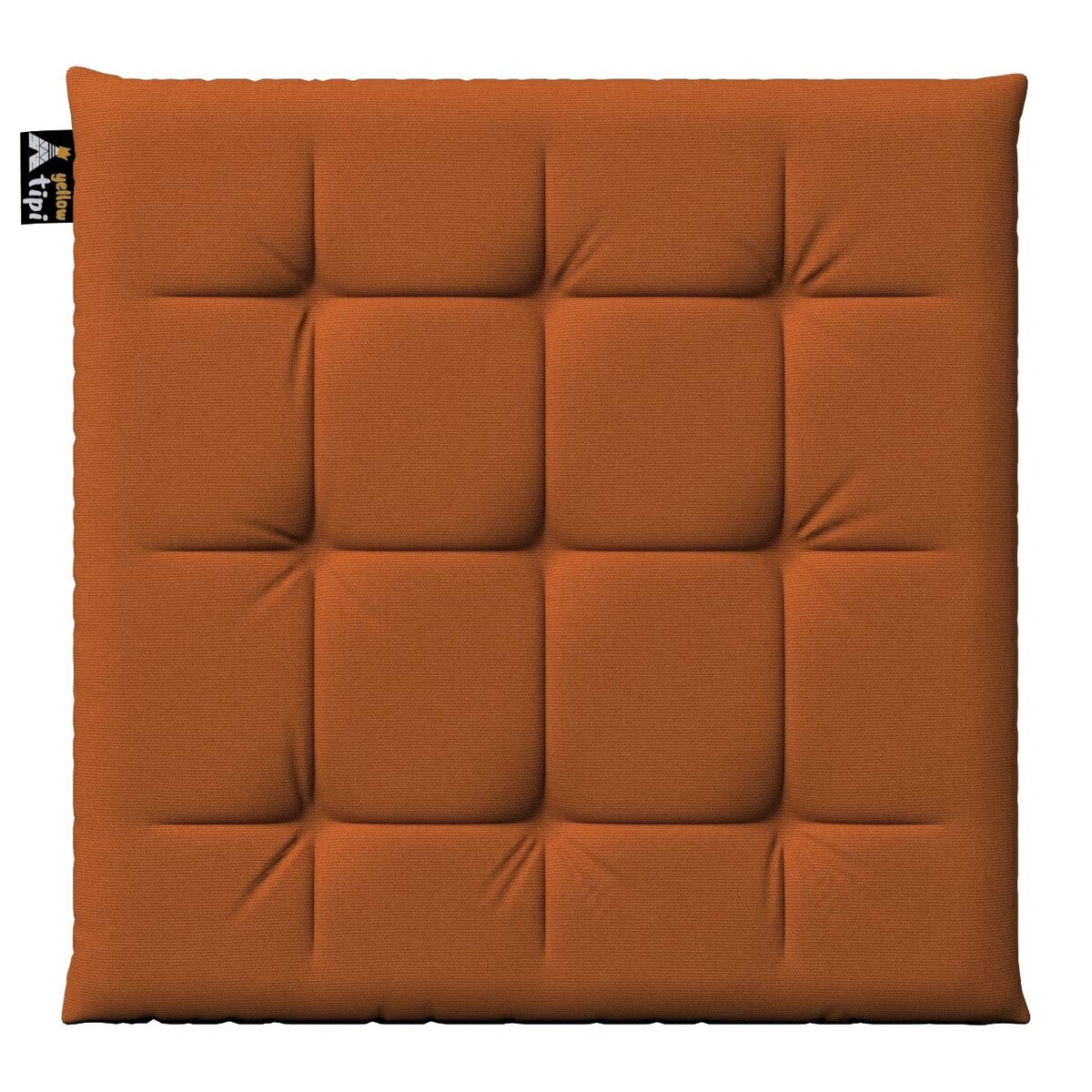 Siedzisko Eddie, rudy, 40 x 40 x 3,5 cm, Cotton Story