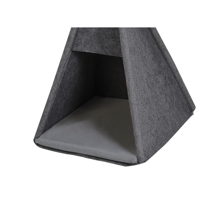 Namiot tipi dla kota 35 x 40 cm ciemnoszary ULUBEY
