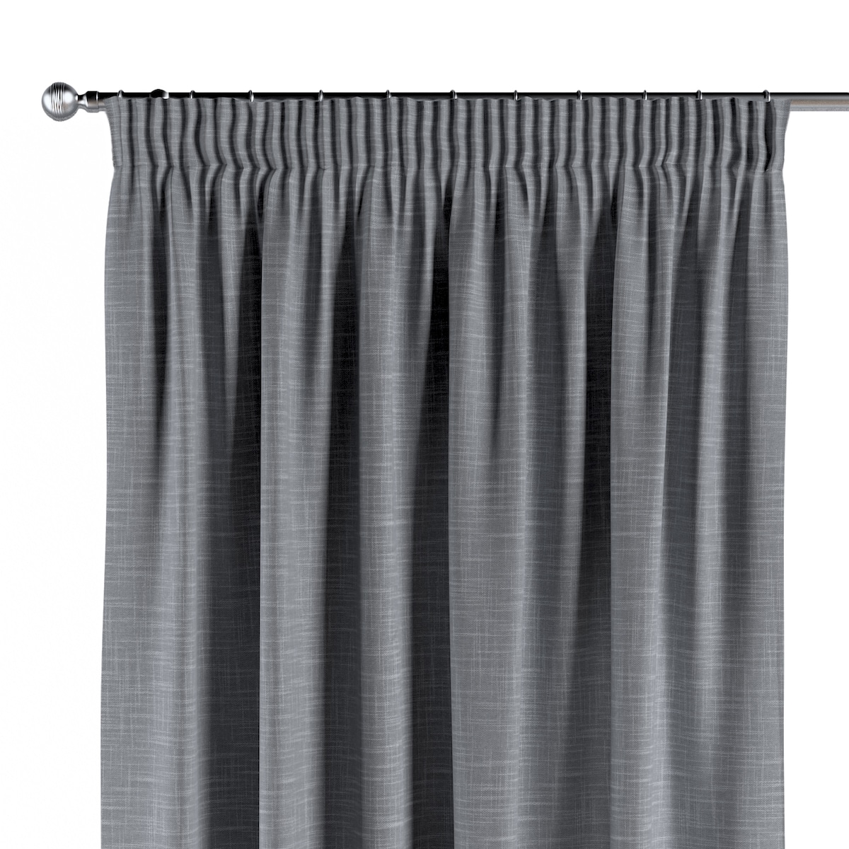 Zasłona na taśmie marszczącej 1 szt. 130x245 szary