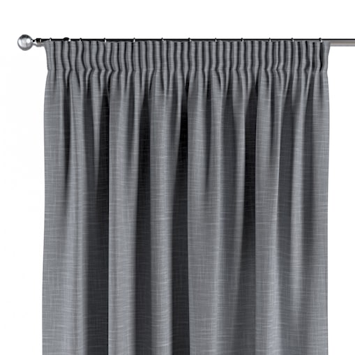 Zasłona na taśmie marszczącej 1 szt. 130x245 szary