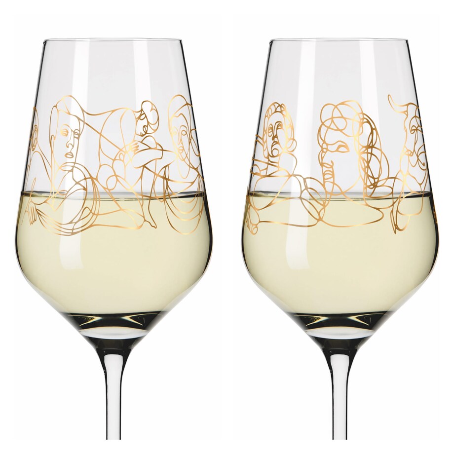 Zestaw 2 kieliszków do białego wina Mythology, Burkhard Neie