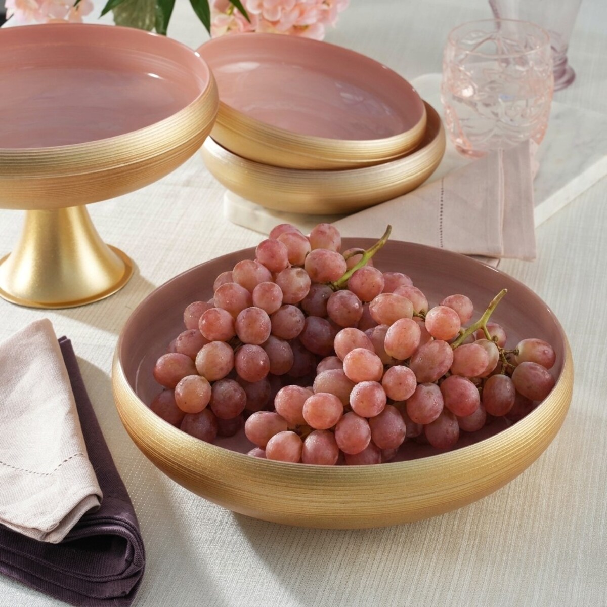 VILLA ITALIA Salaterka szklana 26 cm ROSETTO