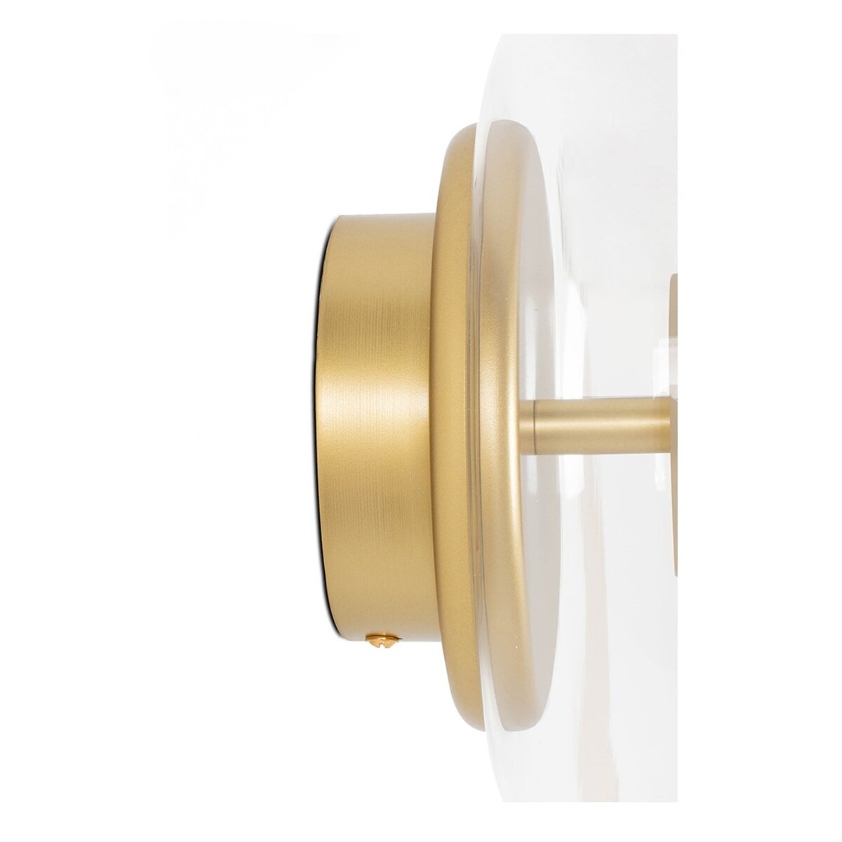 Szklany kinkiet Eden Wall lampa ścienna LED 6,4W 3000K złota