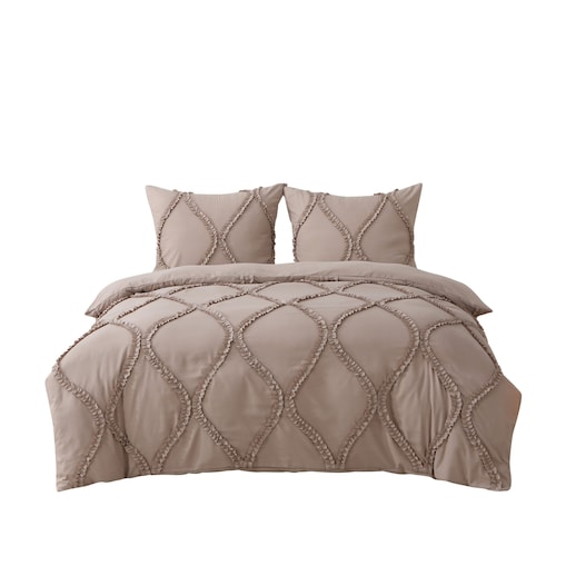 Pościel "royal" 200x220cm mikrofibra beż