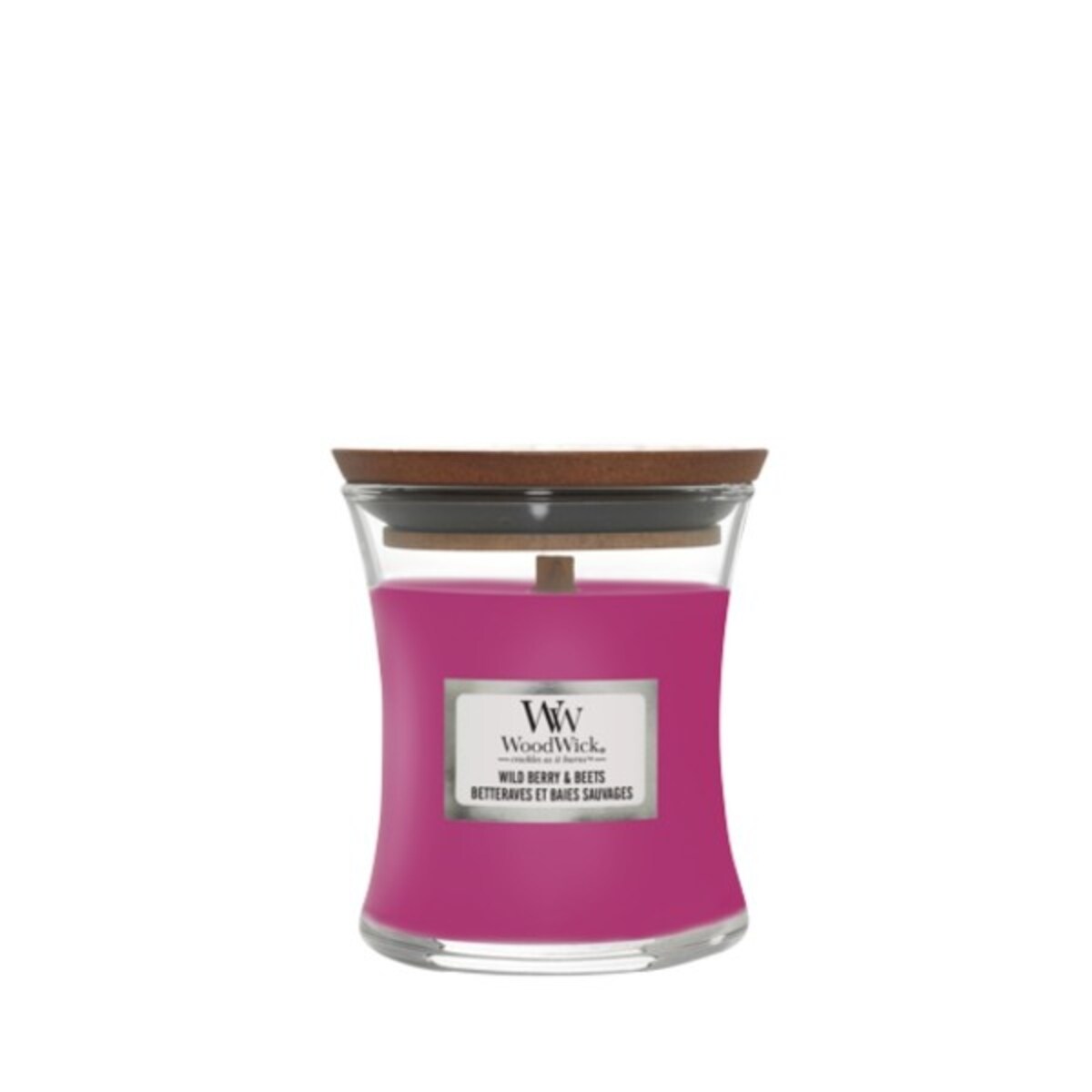 WoodWick świeca mała WILD BERRY & BEETS