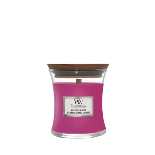 WoodWick świeca mała WILD BERRY & BEETS