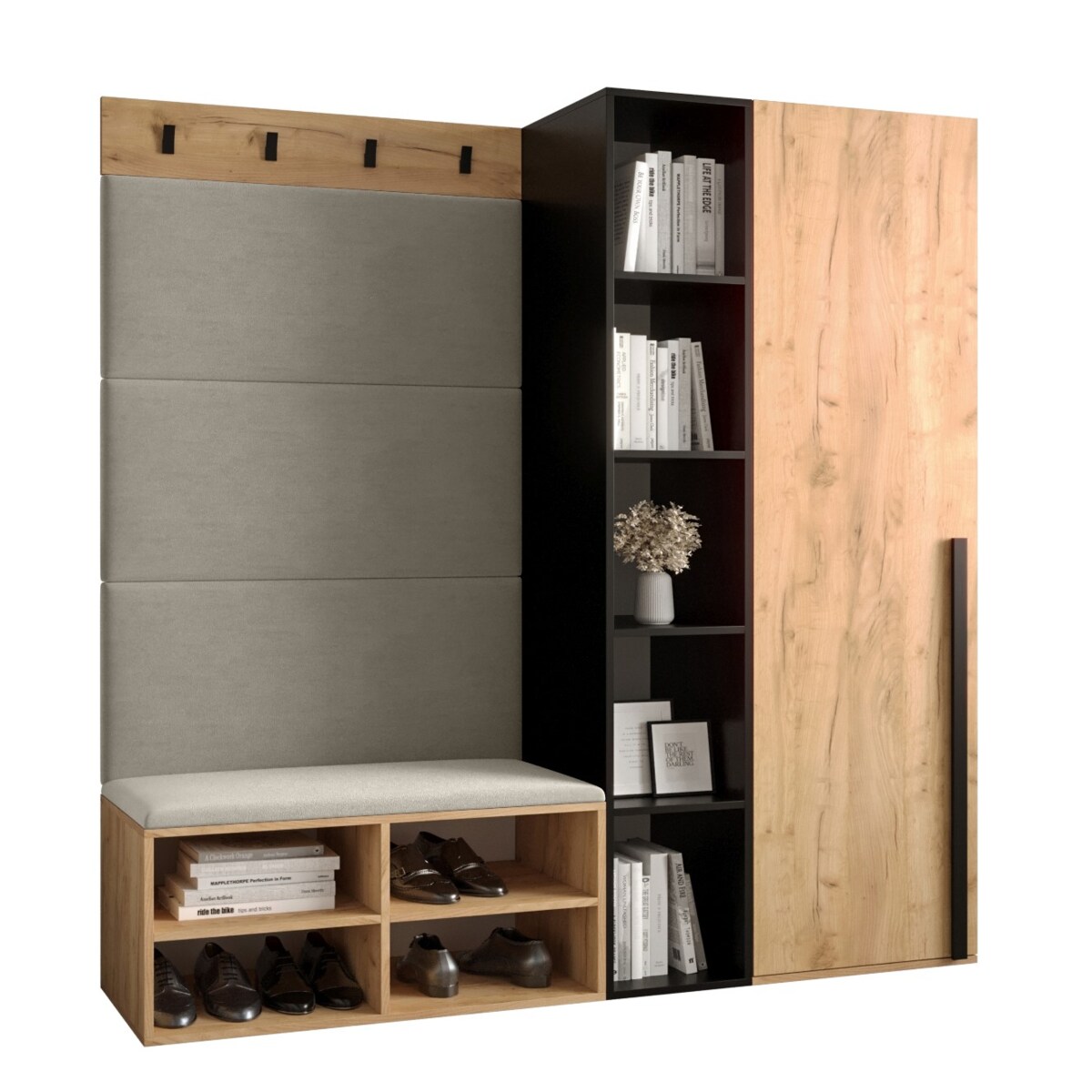 Garderoba do przedpokoju Abiks MIRO 1 craft+manila02