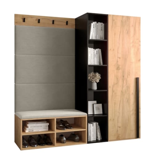 Garderoba do przedpokoju Abiks MIRO 1 craft+manila02