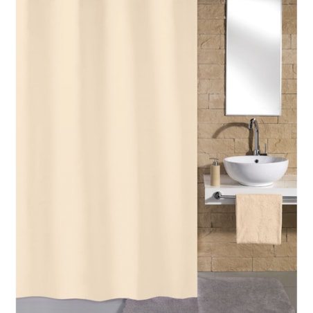 KLEINE WOLKE Rica Ekologiczna Zasłona prysznicowa Eco Care 180x200 cm beż