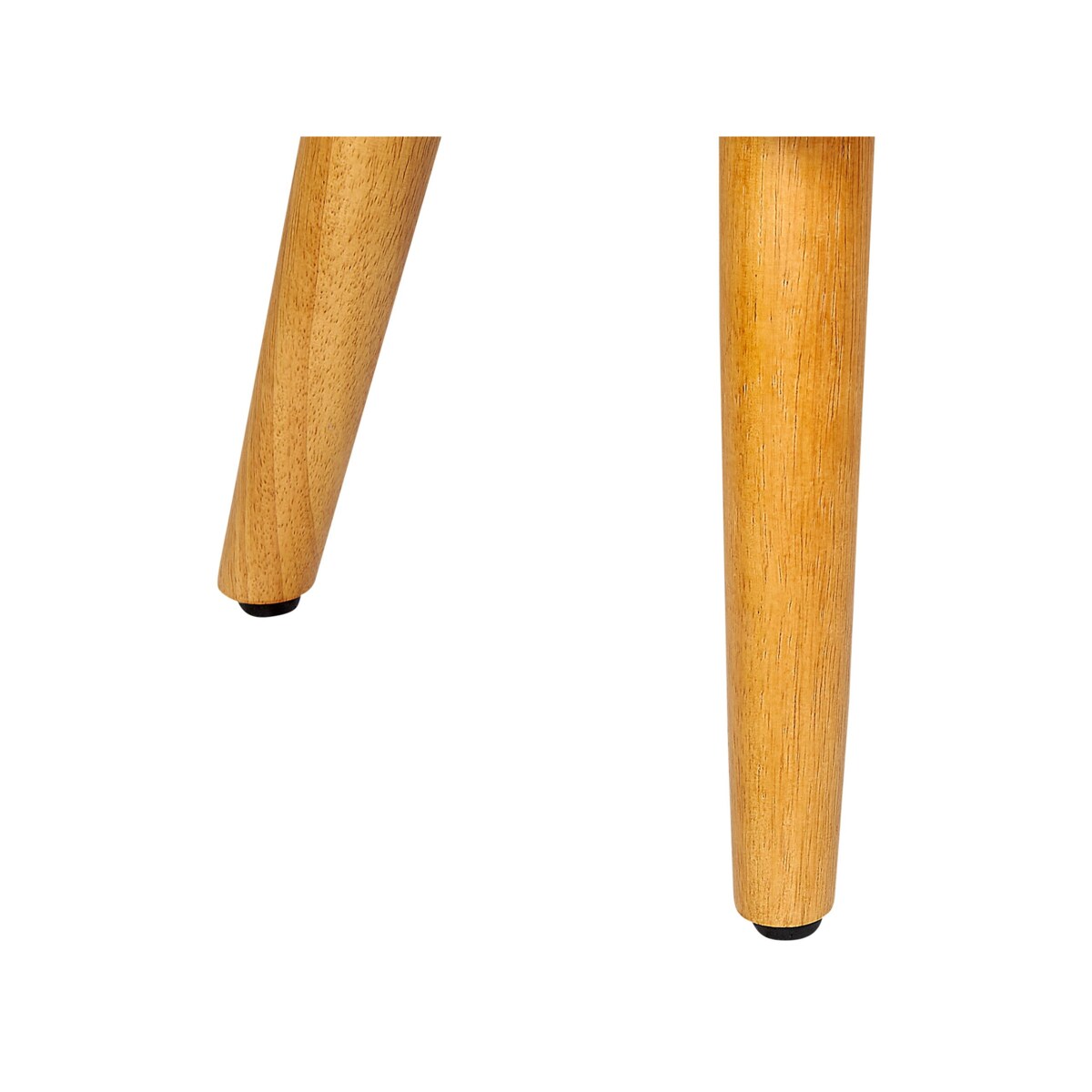 Stołek boucle biały TAKOMA