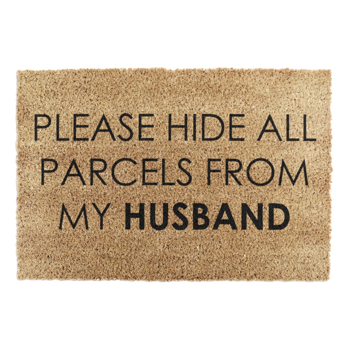 Wycieraczka please hide parcels