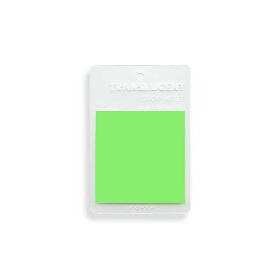 TRANSPARENTNE KOLOROWE KARTECZKI – ZIELONE