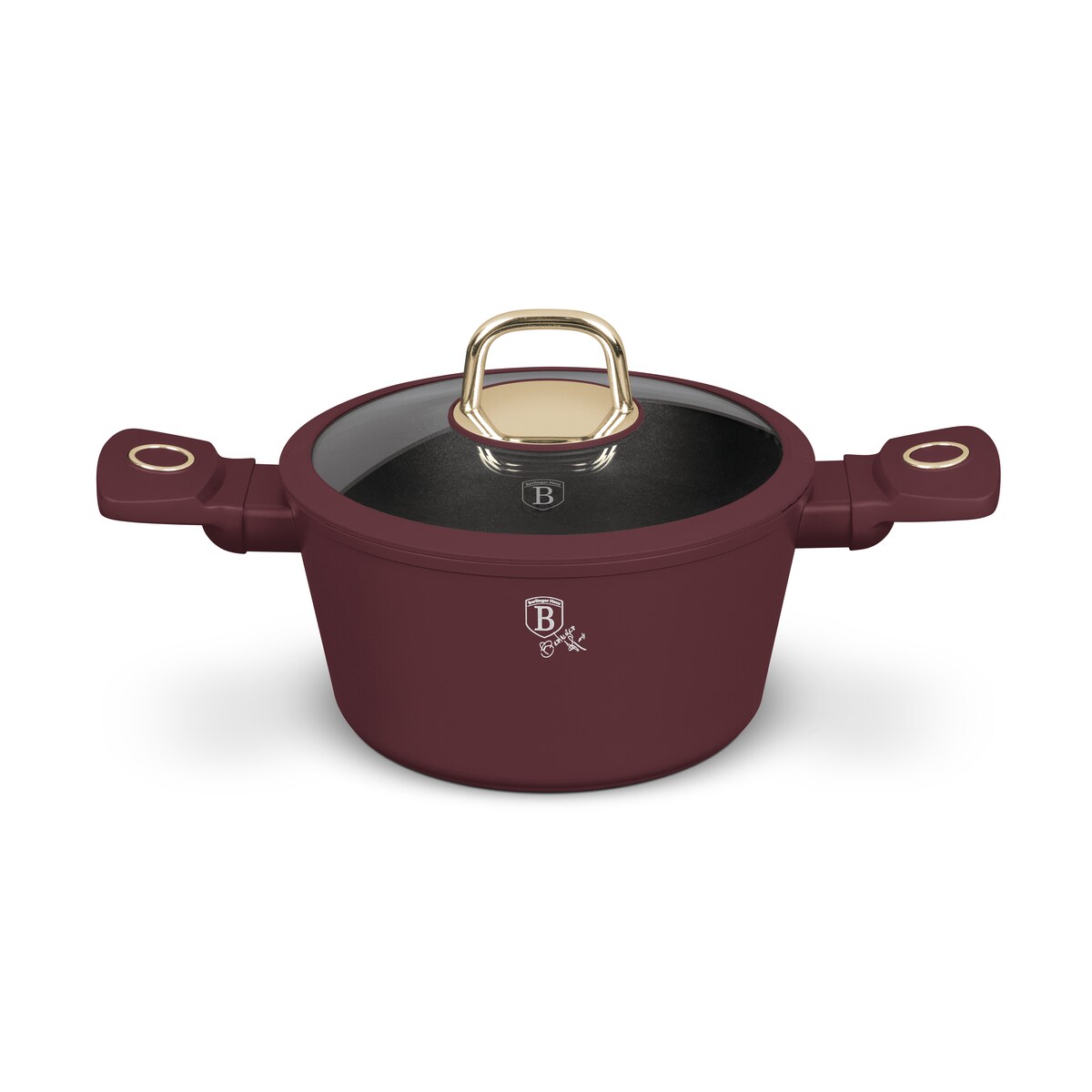 Garnek z pokrywką 20cm BerlingerHaus Leonardo BH-8040