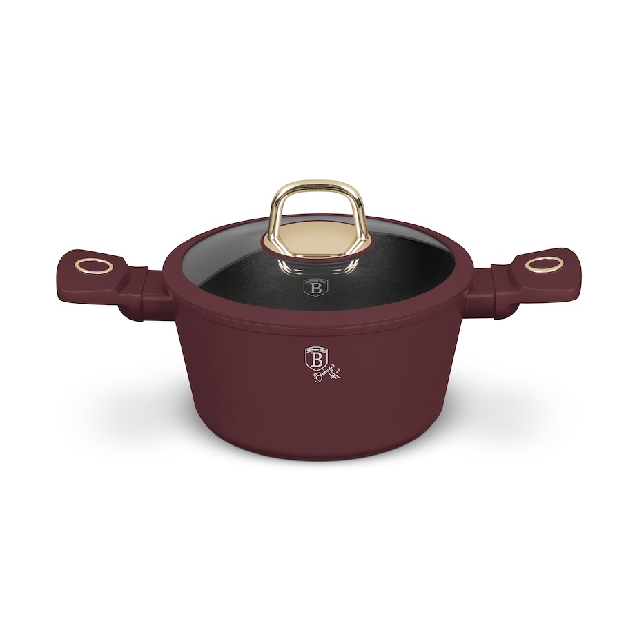 Garnek z pokrywką 20cm BerlingerHaus Leonardo BH-8040