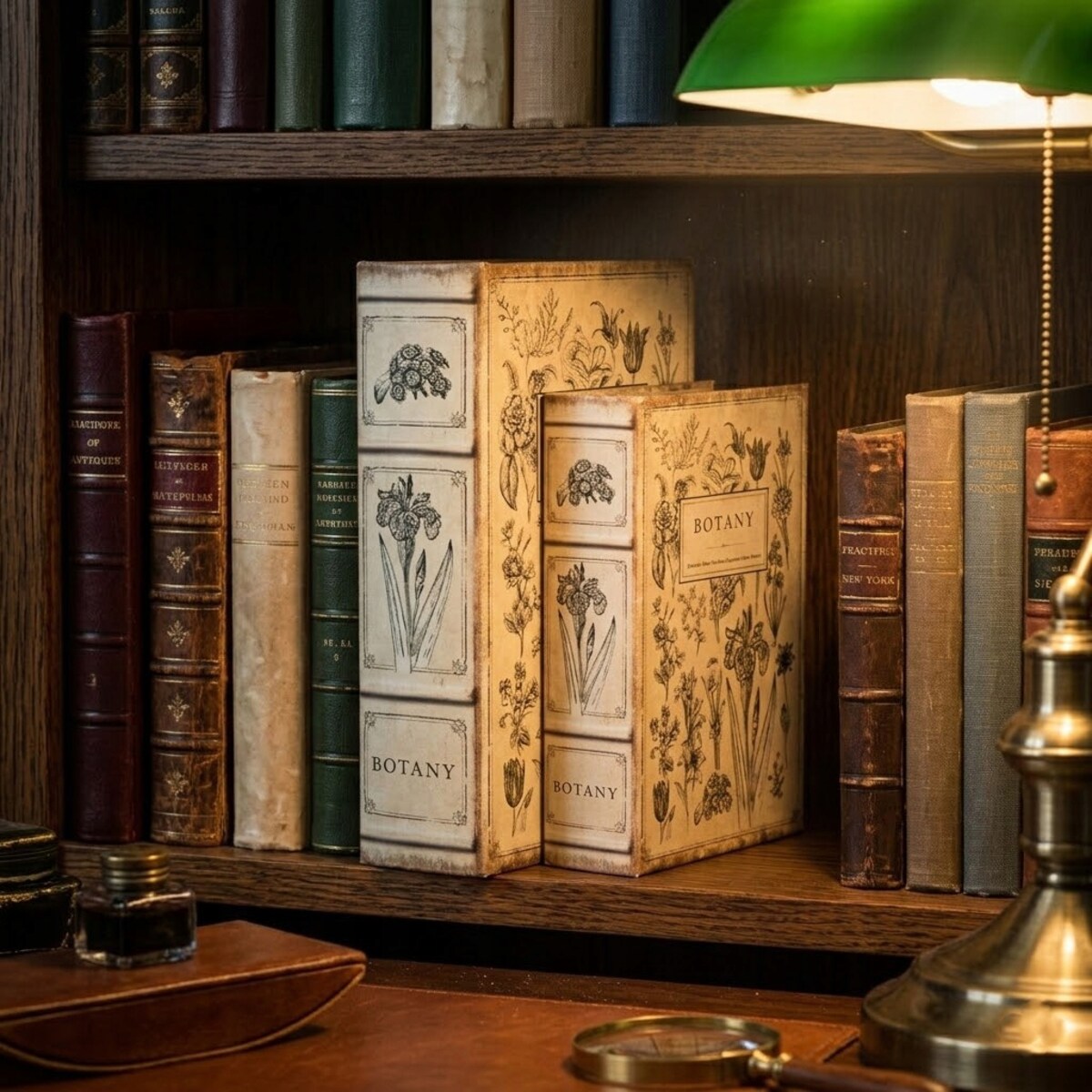 PUDEŁKO JAK KSIĄŻKA FAŁSZYWA DROBIAZGI NA BIŻUTERIĘ PREZENT SZKATUŁKA 2szt