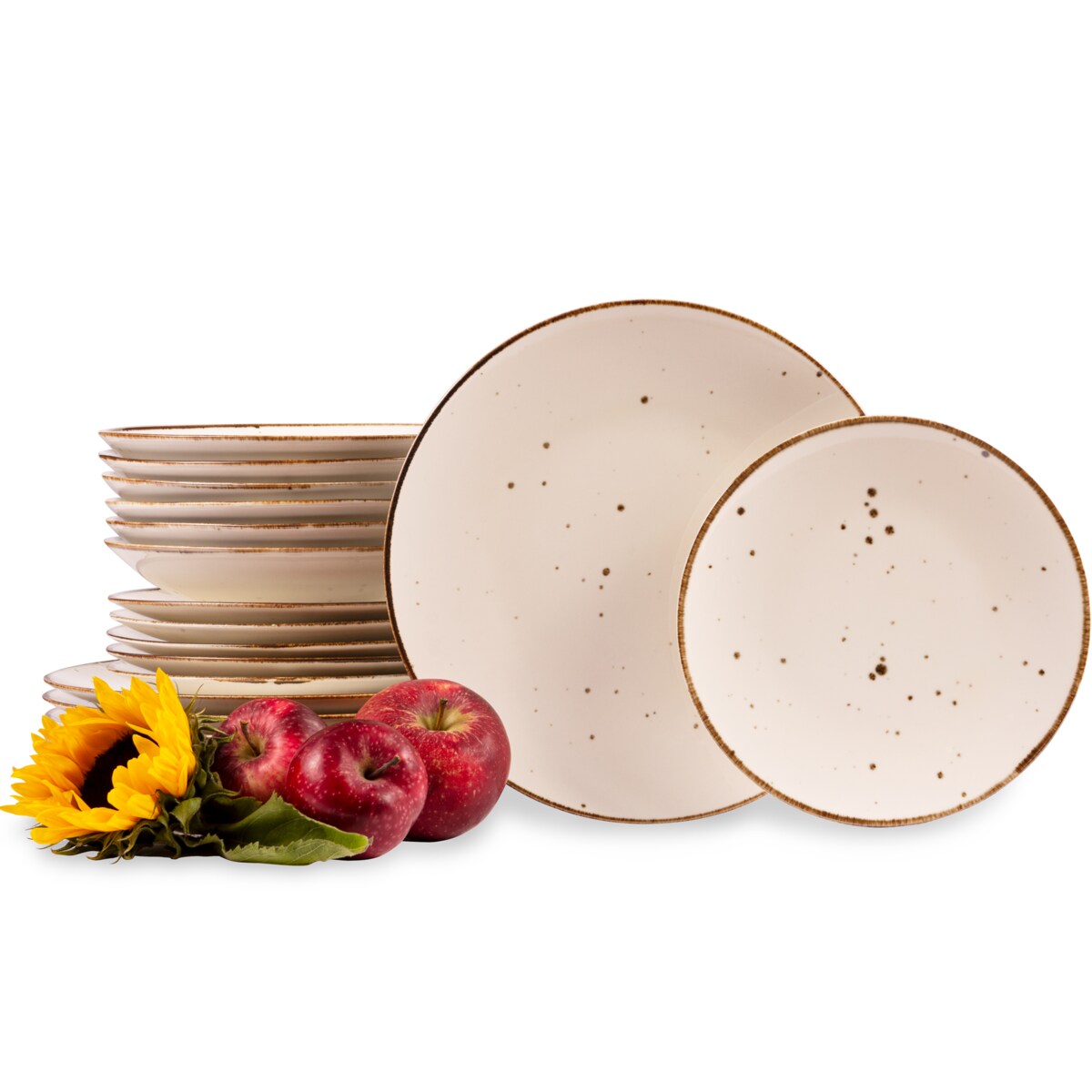 Konsimo ALUMINA Serwis obiadowy 6os. (18el.)