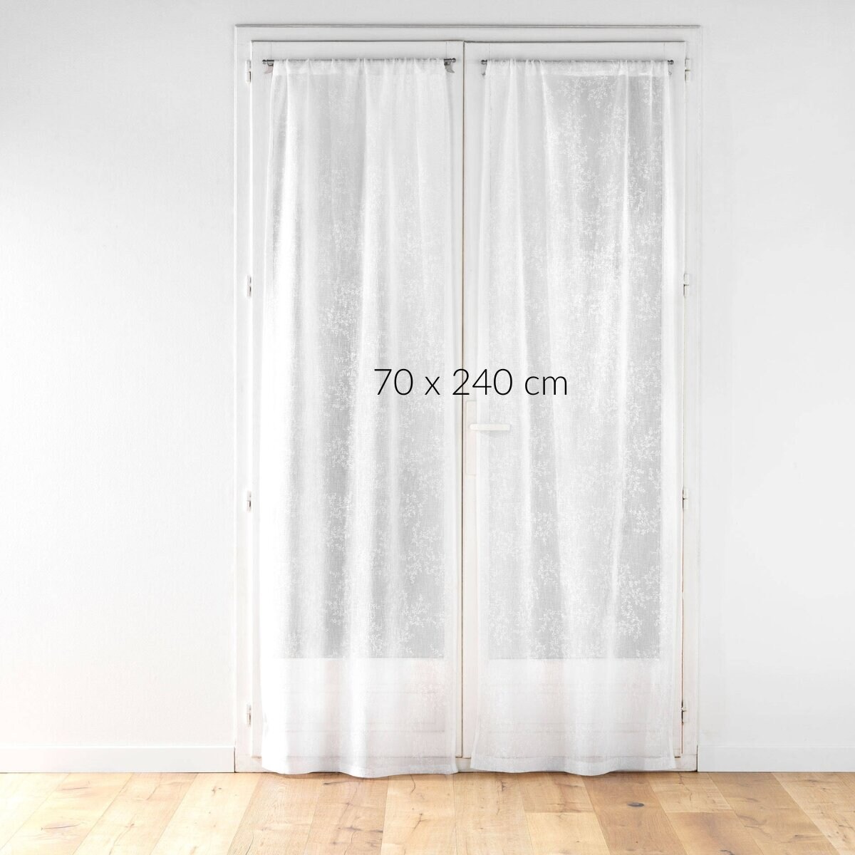 Komplet firan ze wzorem liści, KARLA, 70 x 240 cm