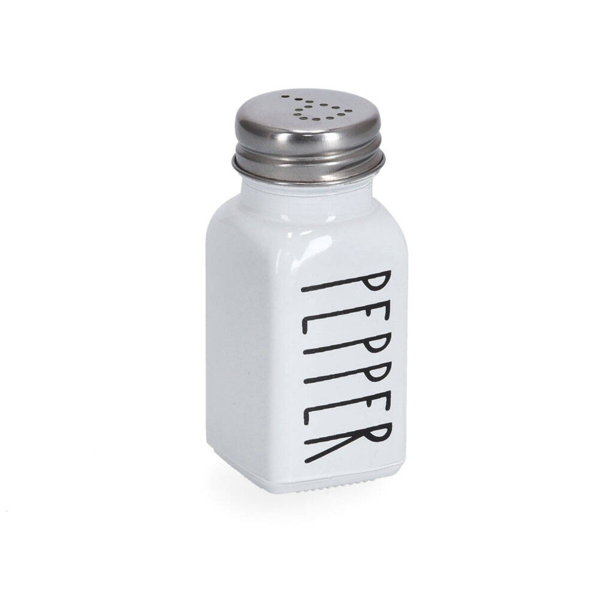 Pieprzniczka z metalowym wieczkiem