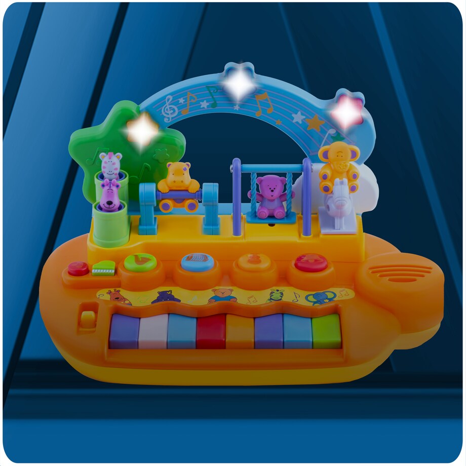Pianinko dla dzieci zabawka interaktywna edukacyjna Ricokids