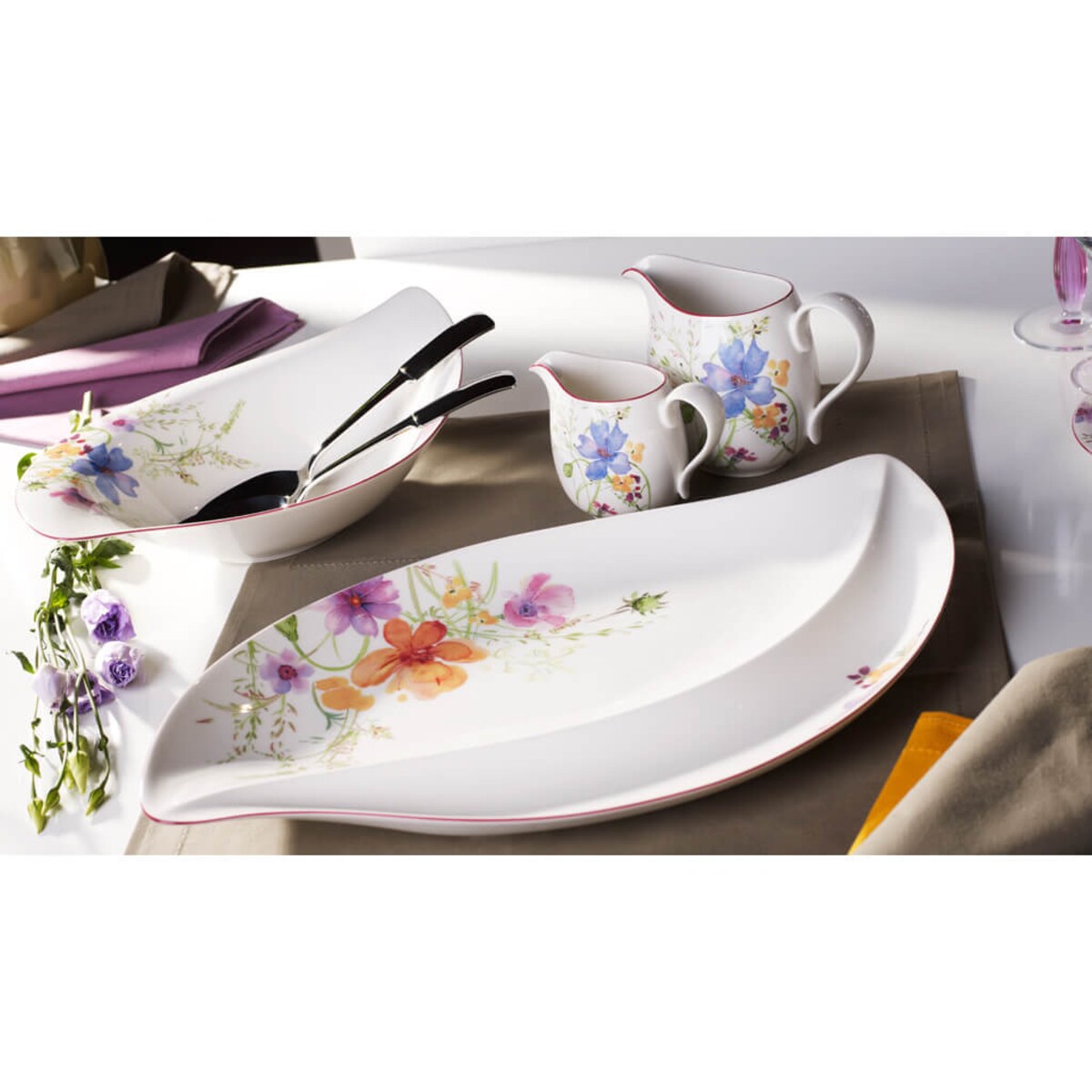 Miska głęboka Mariefleur Serve & Salad, 600 ml, Villeroy & Boch