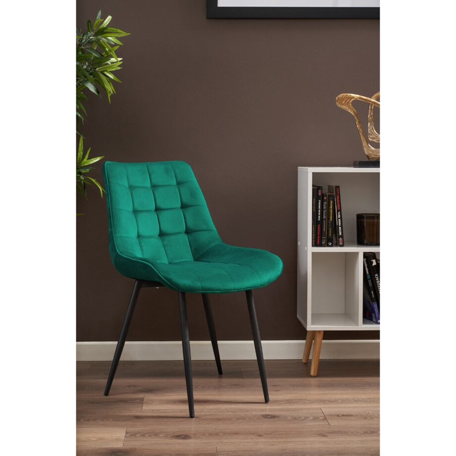 2 X Krzesło Do Jadalni Kuchni Salonu Do Jadalni Kuchni Stołu Zestaw Komplet Misty Zielone