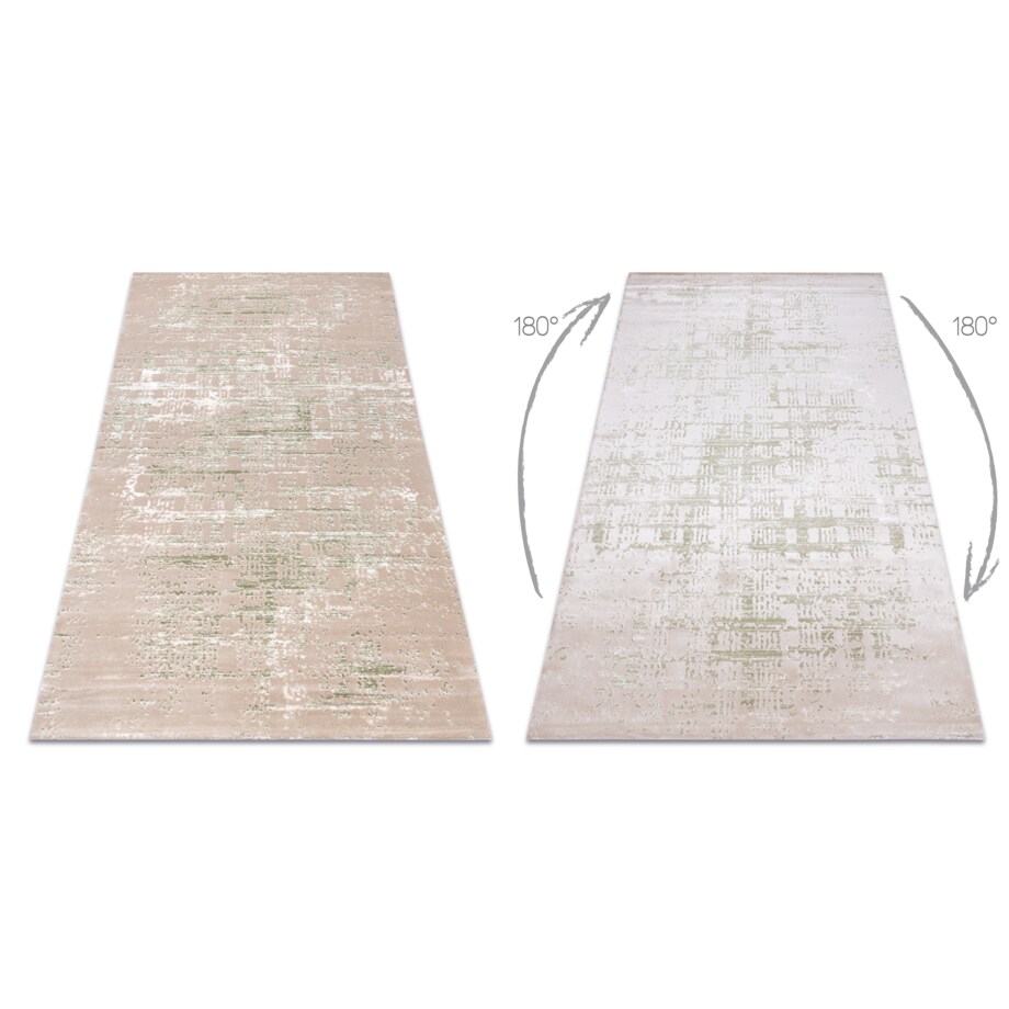 Dywan AKRYL DIZAYN 8841 zielony 80x300 cm